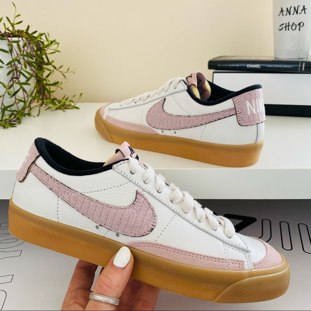 New Nike ID custom blazer leather sneakers shoes - Picture 2 of 8